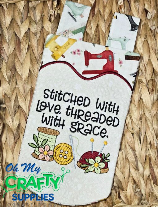Stitched with Grace Wall Hanger (HOJ)