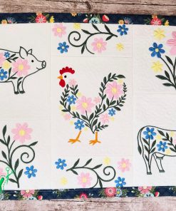 ITH Stitched in the Meadow Placemat Design
