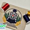 Holiday Train 1122 Embroidery Design