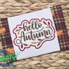 Hello Autumn Mug Rug (HOJ)