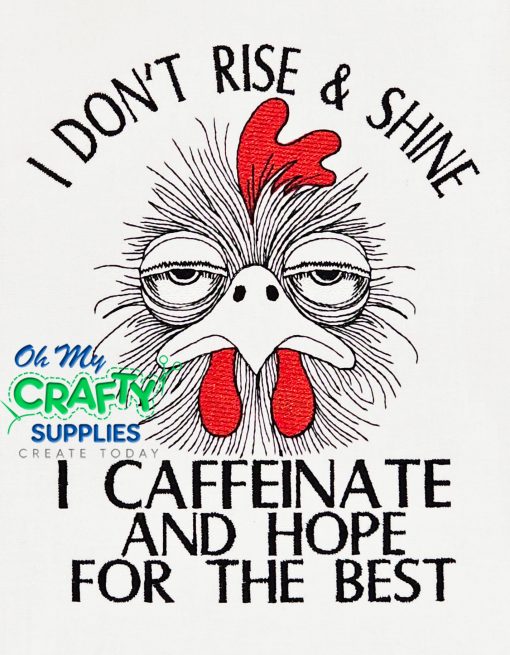 Hope for the best 25 Embroidery Design