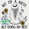 Bit of a mess Embroidery Design