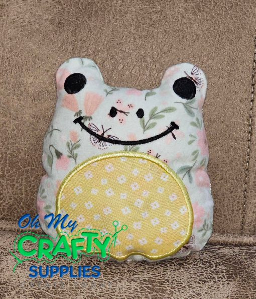 ITH Frog Stuffie Embroidery Design (CFP)