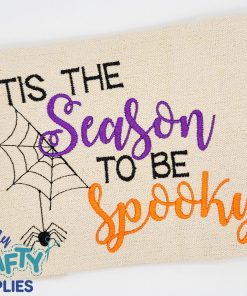 Spooky Season Embroidery Design