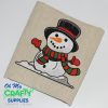 Classic Snowman 918 Embroidery Design