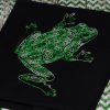Henna Frog Embroidery Design