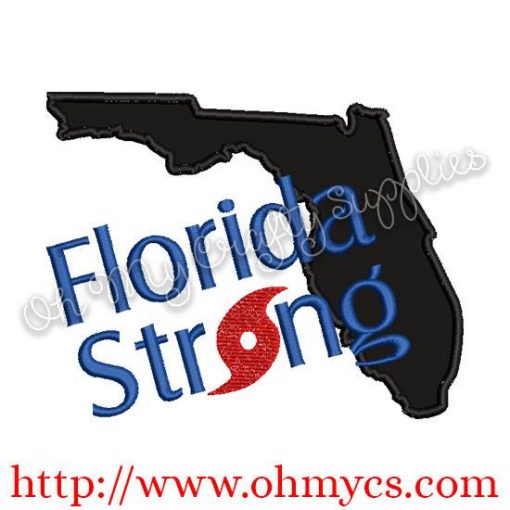 Florida Strong Applique Design