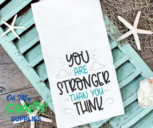 Stronger Embroidery Design