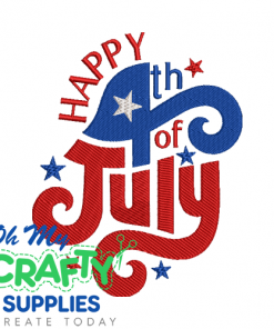4th of July 52925 Embroidery Design