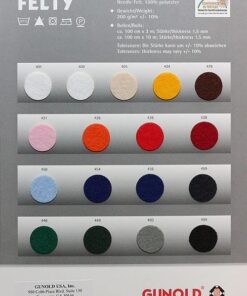 Felty™ Color Card - Oh My Crafty Supplies Inc.