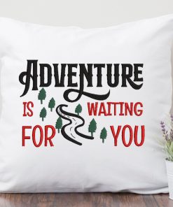 Adventure is waiting for you Embroidery Design