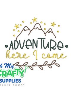 Adventure here I come 82 Emboridery Design
