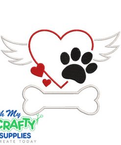 Angel Pet 430 Embroidery Design