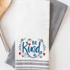 Be Kind 2020 Embroidery Design