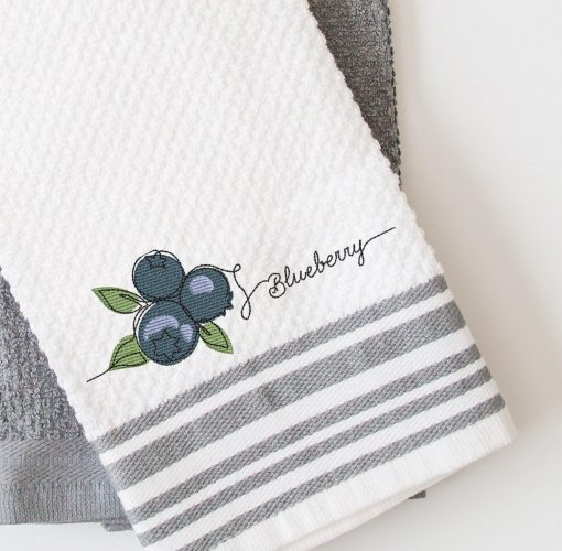 Blueberry Doodle 2021 Embroidery Design