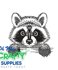 Curious Bandit Embroidery Design