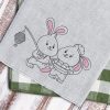 Cute Bunny Couple 2021 Embroidery Design