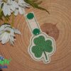 ITH Shamrock Key Fob Embroidery Design
