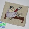 Hairy Lady Legs Embroidery Design