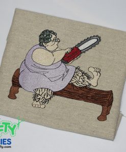Hairy Lady Legs Embroidery Design