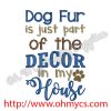 Dog Fur Embroidery Design