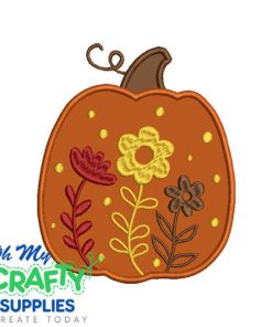 Elegant Pumpkin 816 Applique Embroidery Design