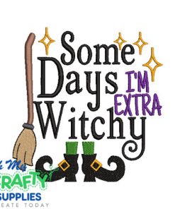 Extra Witchy Embroidery Design