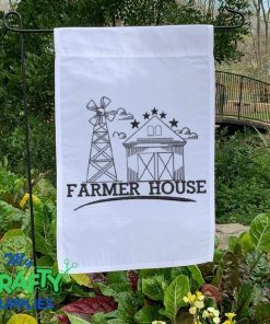 Farmer House Embroidery Design