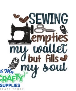 Fills my Soul 724 Embroidery Design
