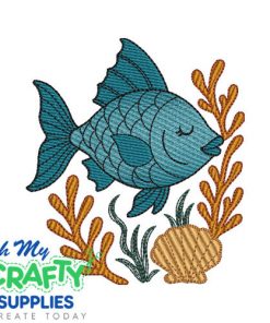 Fin-Tastic Stitches Embroidery Design