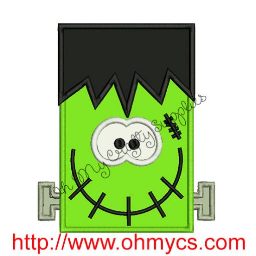 Franky Applique Embroidery Design