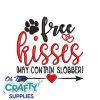 Free Slobber Kisses Embroidery Design