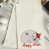 Happy Winter Polar Bear 2020 Embroidery Design
