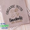 Hazelnuts Embroidery Design