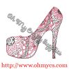 Henna Pump Embroidery Design