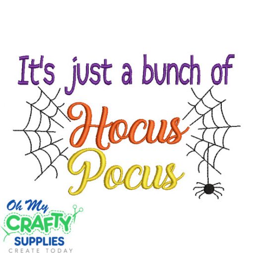 Hocus Pocus 2021 Embroidery Design