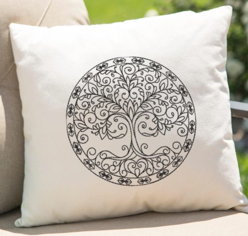 LineArt Tree 2021 Embroidery Design