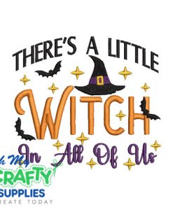 Little Witch 818 Emboridery Design