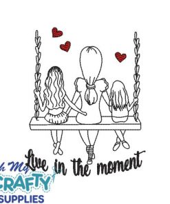 Live in the Moment 2322 Embroidery Design
