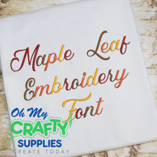 Maple Leaf Font (BX Included)