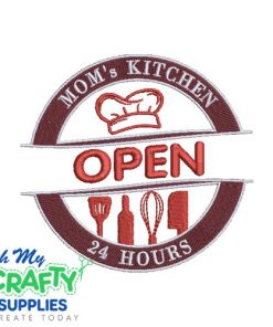 Mom's Kitchen 716 Embroidery Design