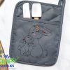 Mommy Baby Bunnies Embroidery Design