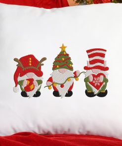 More Christmas Gnomes 2020B Embroidery Design