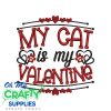 My Cat Valentine 1226 Embroidery Design