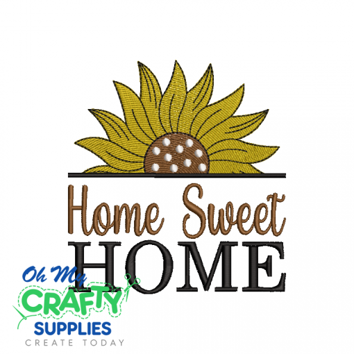 Home Sweet Sunflower 41 Embroidery Design