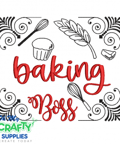 Baking Boss 2021 Embroidery Design