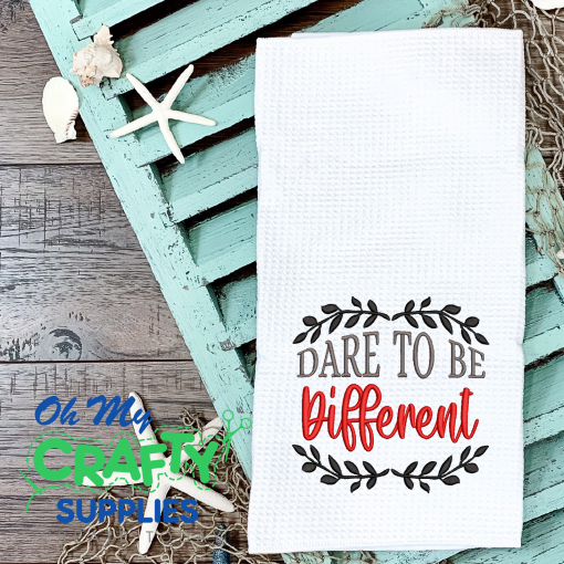 Be Different 2021 Embroidery Design