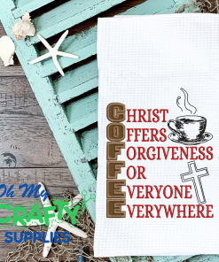 Coffee Christ 2021 Embroidery Design
