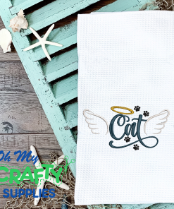 Cat Angel 2021 Embroidery Design
