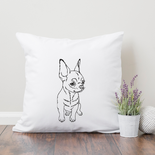 Chihuahua Sketch 2021 Embroidery Design